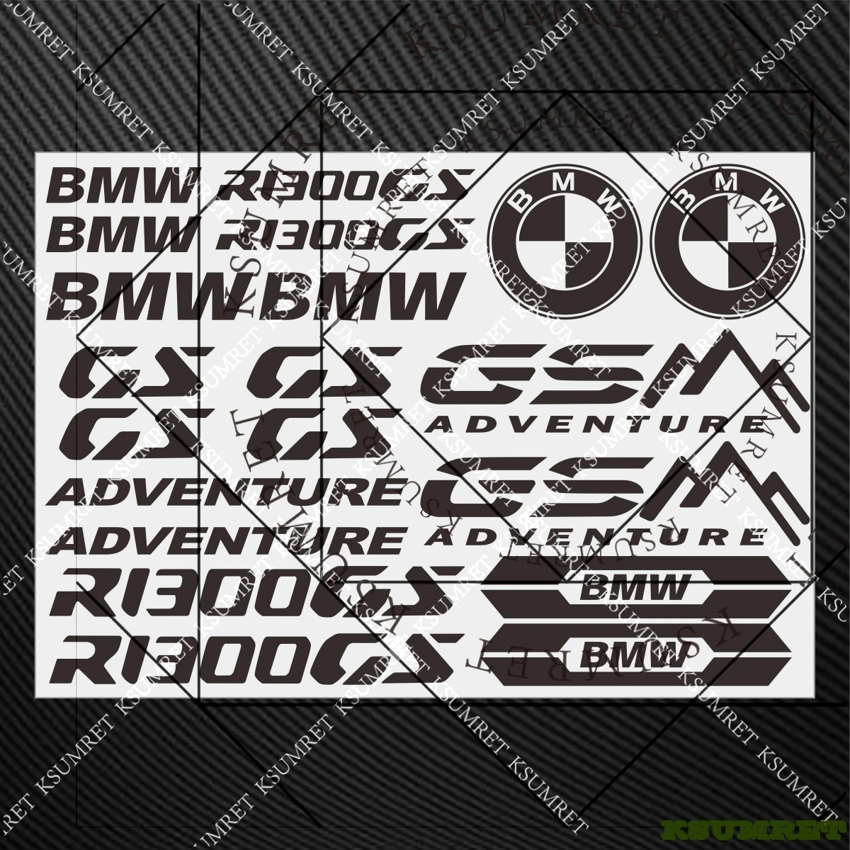 

For Bmw R1300GS Adventure Stickers Motorcycle Sticker Decal Kit