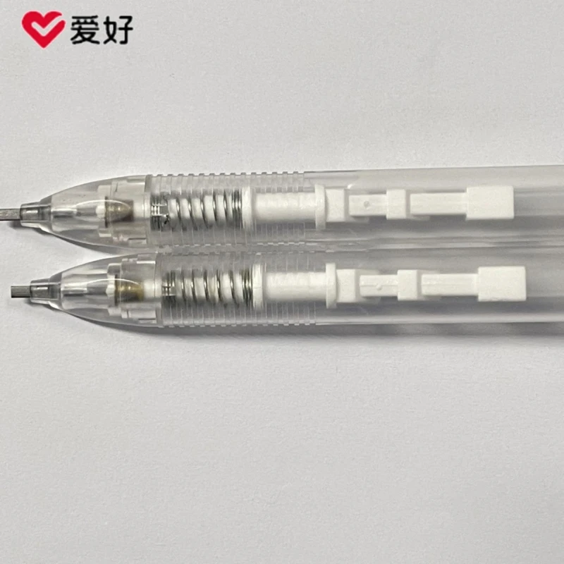 2024 New Flat Automatic Pencil 2B Holder Exam Mechanical Pencil for Calligraphy