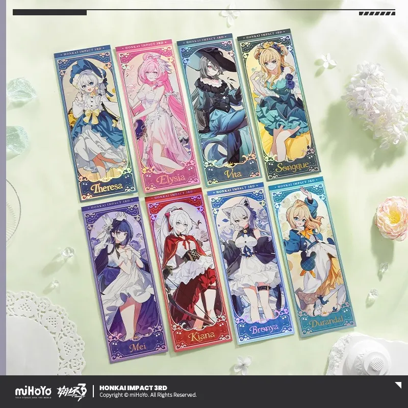 

Official miHoYo Honkai Impact 3rd Fragrant Forest Dream Song Series Laser Ticket Collection Card Genuine Anime Game Accessories