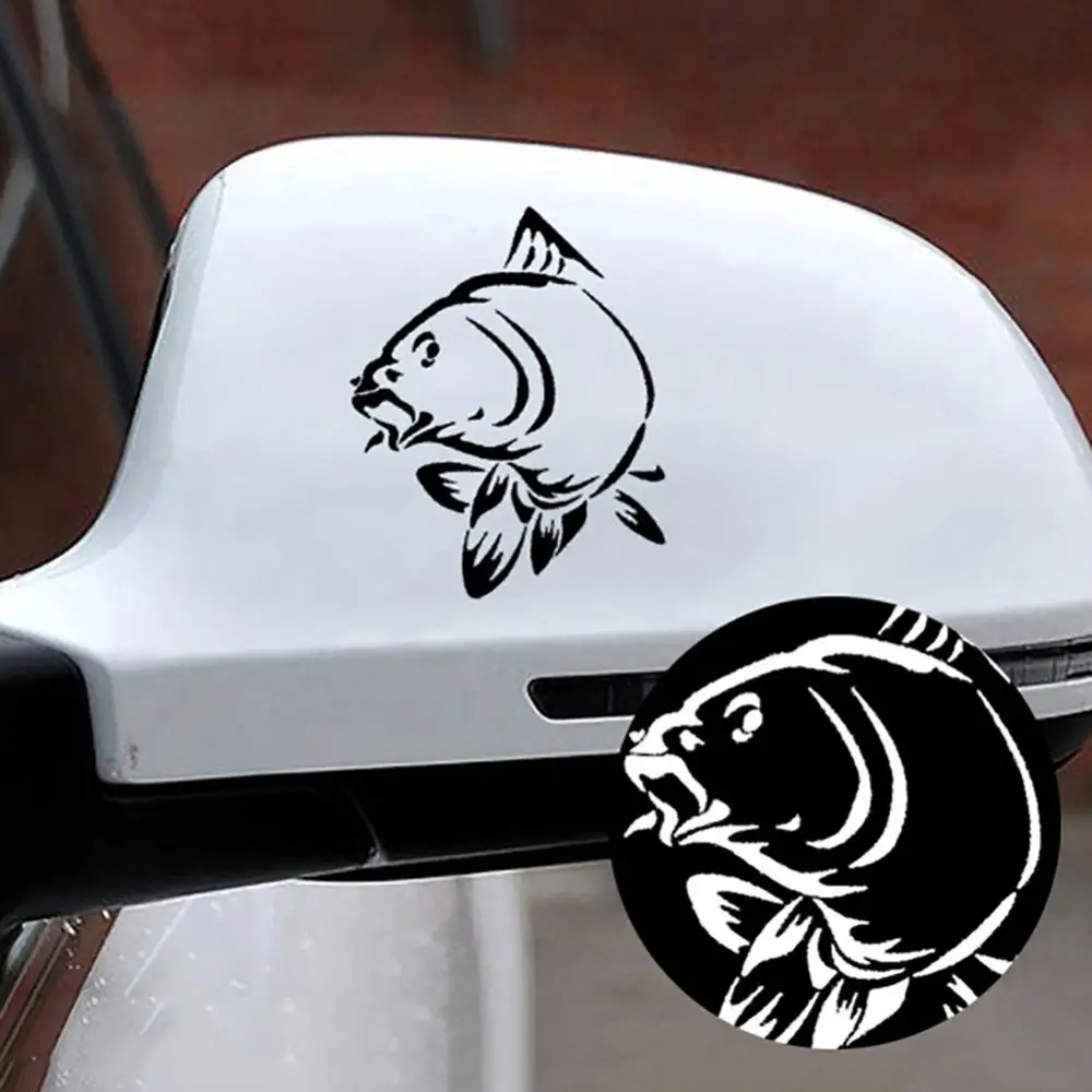 Waterproof Carp Fishing Car Styling Stickers Truck Kayak Boat Decals Decoration