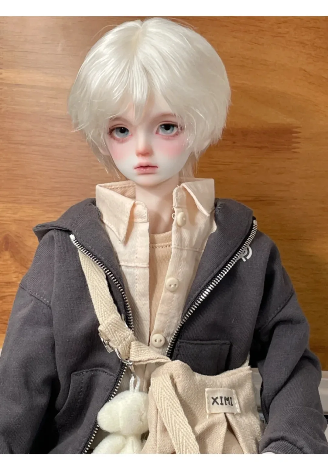 2026 Neu 1/4 BJD Puppe SD Kopf - Niuzai Junge Sommersprossige Mädchenpuppe mit Feinem Make-up, Wunderschönes Gesicht, Hochwertig Auf Lager