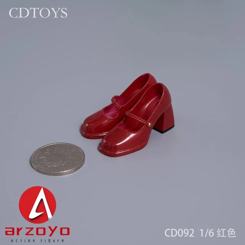 CDTOYS CD092 093 1/6 1/12 مقياس ريترو JK أحذية من الجلد نموذج ل 12 ''6'' أنثى الجندي عمل الشكل الجسم