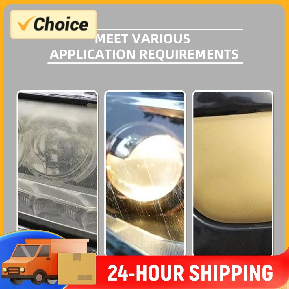 Automotive Headlamp Restoration Fluids Multi Purpose Cars Light Refurbisher 180ml+10ml for Oxidized&Yellowed Headlamps