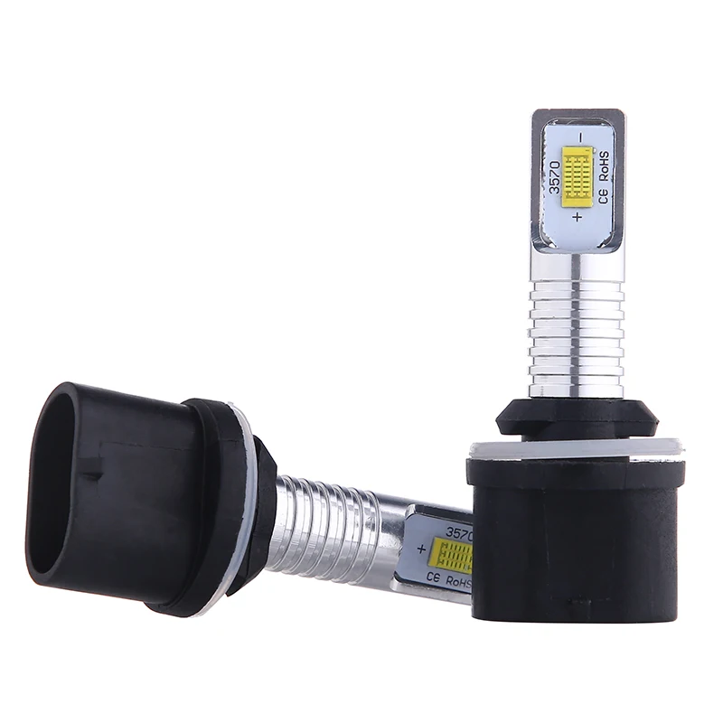 2pcs H27 Led 881 880 Fog Light H27W Auto Led Bulb Light Lamp 20000LM Car Driving Running Light LED Light 6000K White Yellow Blue view 5