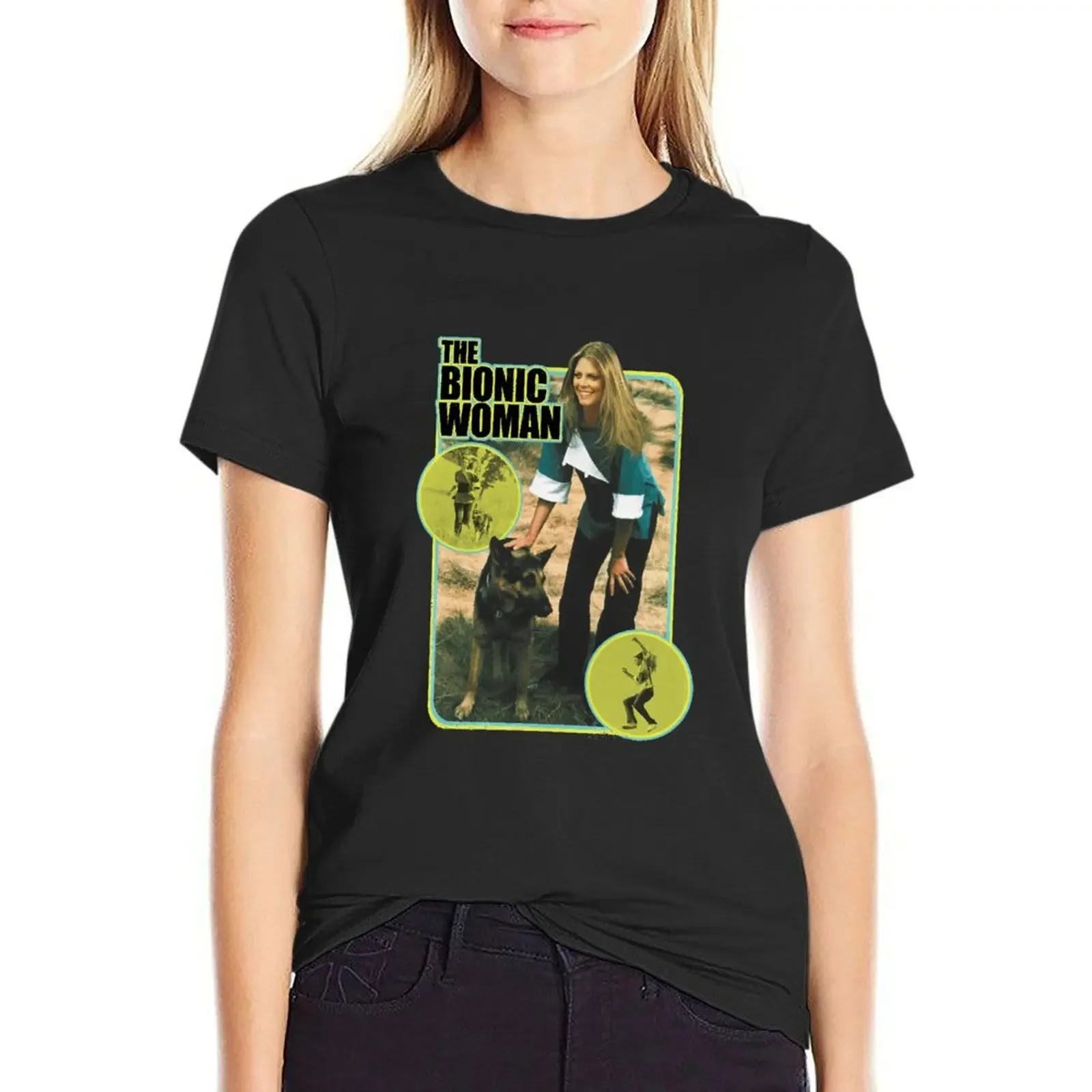 

The bionic woman Essential T-Shirt shirts graphic tees tees Aesthetic clothing Top Women