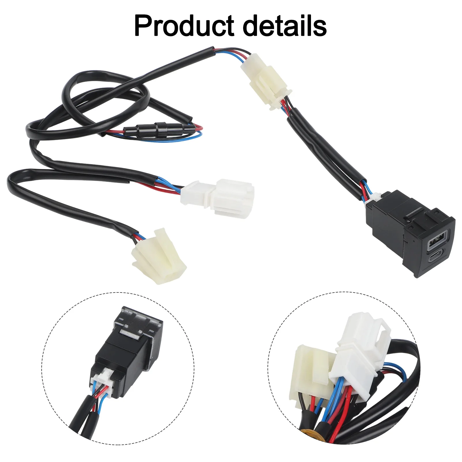 Auto Fast Charge Usb Converter Car USB Charger As Shown In The Figure For POLO Fast Charge Compact Size High Universality