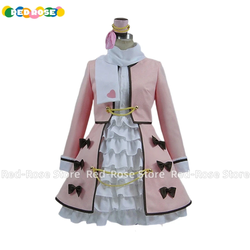 Люблю жить! Lovelive Kousaka Honoka Instrument Лолита Униформа Косплей Костюм Хэллоуин Взрослый