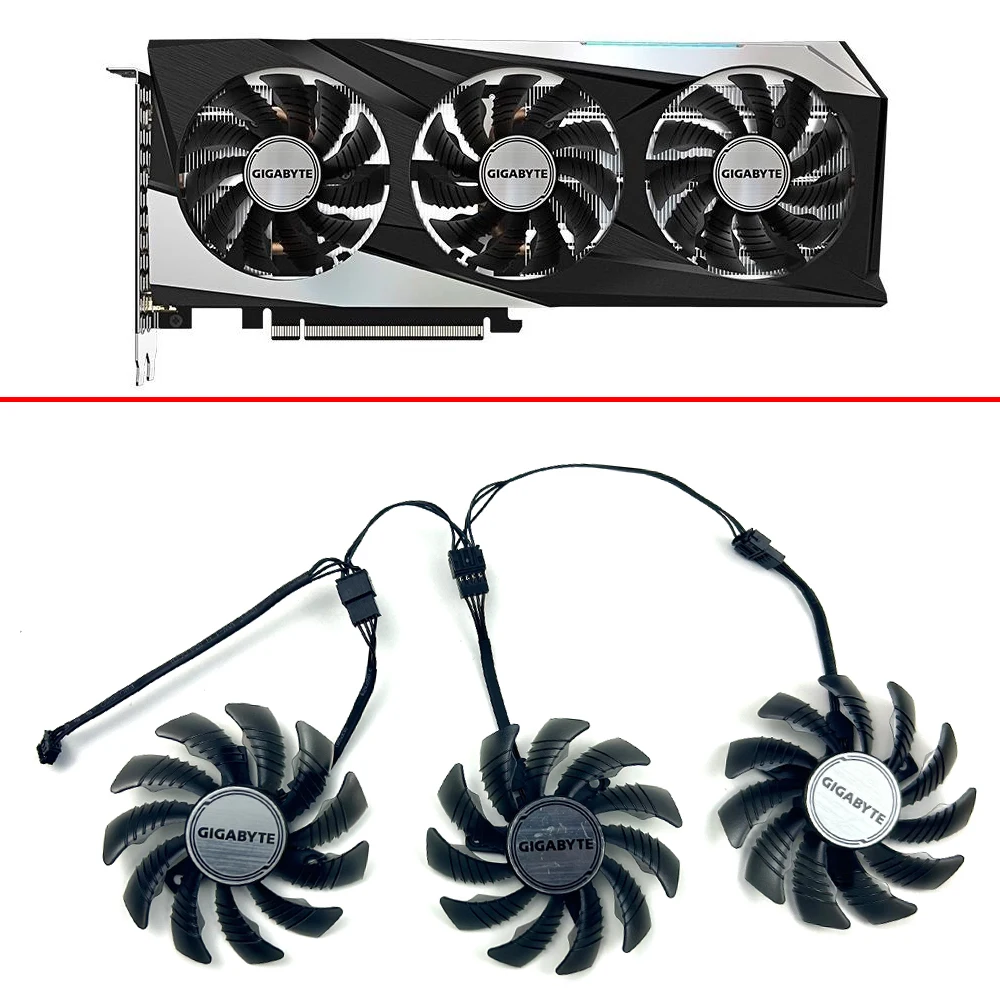 

Cooling 78MM 4PIN PLD08010S12HH T128010SU RTX3060 GPU fan for Gigabyte GeForce RTX 3060 3070 Gaming RTX 3060Ti 3070Ti Ti Eagle