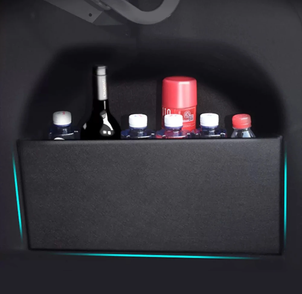 Trunk Storage Panel Custom Fit Side Organizer for VW Volkswagen CUPRA Tavascan Cargo Partition Management Board Auto Accessories