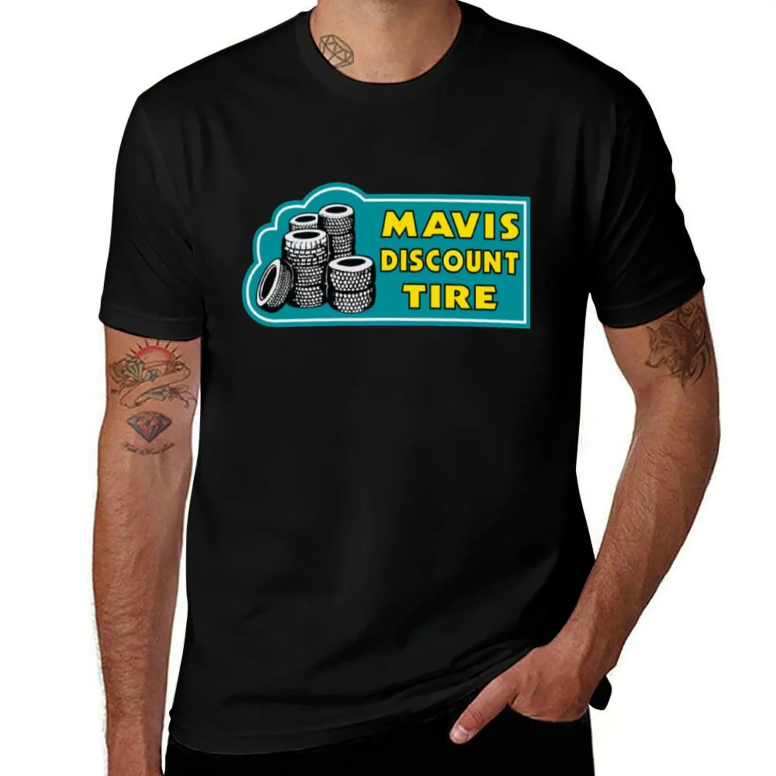 Mavis Discount Tire T-Shirt Work Wear Lightweight Tee T-Shirt