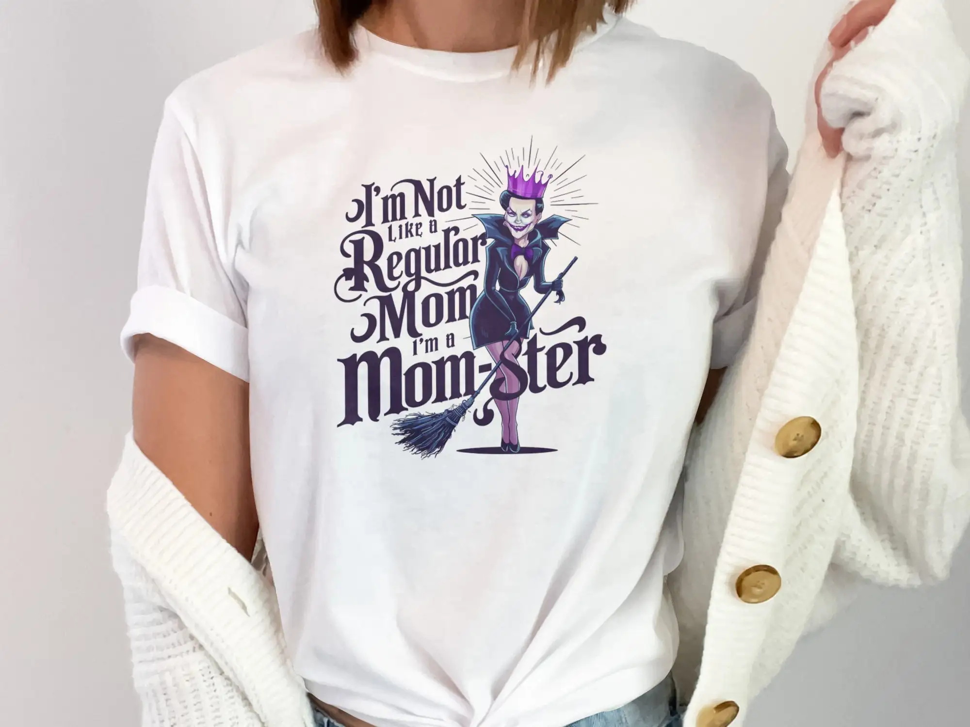 Mother'S Day Monster T Shirt Funny Momster Not Like Regular Mom