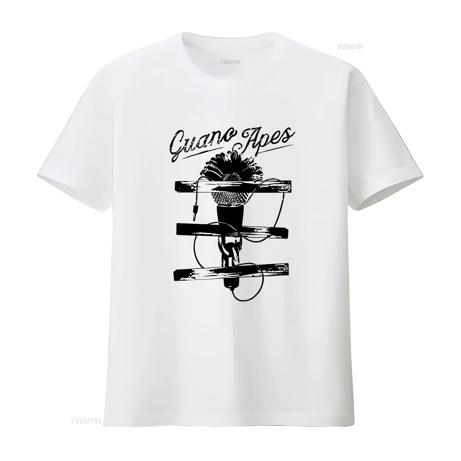 Camiseta Guano Apes, 100% Algodón, Diseño de Banda de Rock, Estilo Vintage Lavado, Transpirable, Suave, Ropa de Diseñador, Versátil, Ligeramente Unisex