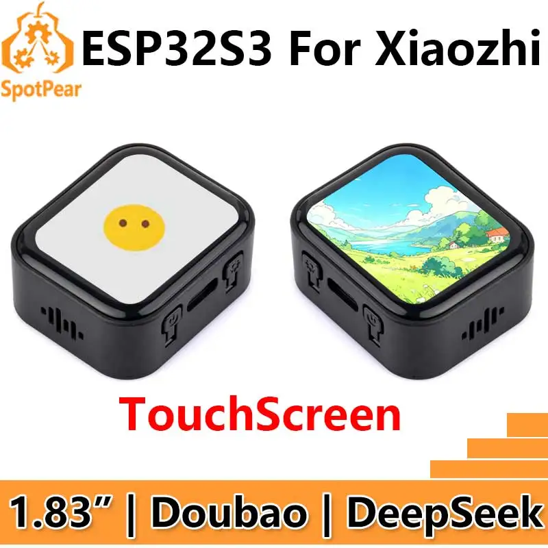 DeepSeek AI الدردشة الصوتية ESP32 S3 مجلس التنمية 1.83 بوصة شاشة تعمل باللمس 240x284 ل Xiaozhi ESP32-S3-Touch-LCD-1.83 #1