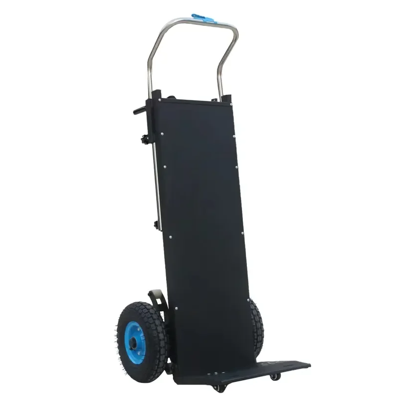 400 kg Foldable Steel Electric Stair Climber Crawler Hand Truck for Farm Construction Restaurant and Retail Condition