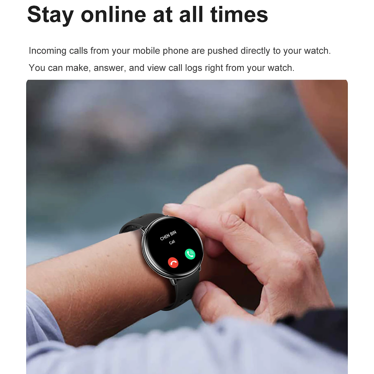 البوصلة BT دعوة مراقب معدل ضربات القلب المرأة الصحة في الهواء الطلق رقيقة جدا نظام تحديد المواقع Smartwatch النساء الرجال مقاوم للماء الرياضة الساعات الذكية