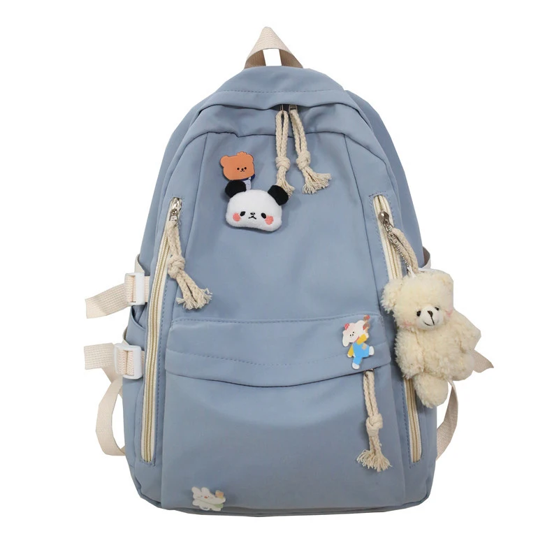 New Version Large Capacity Cute Bag For Junior High Students Versatile Women Backpack For Female College Students