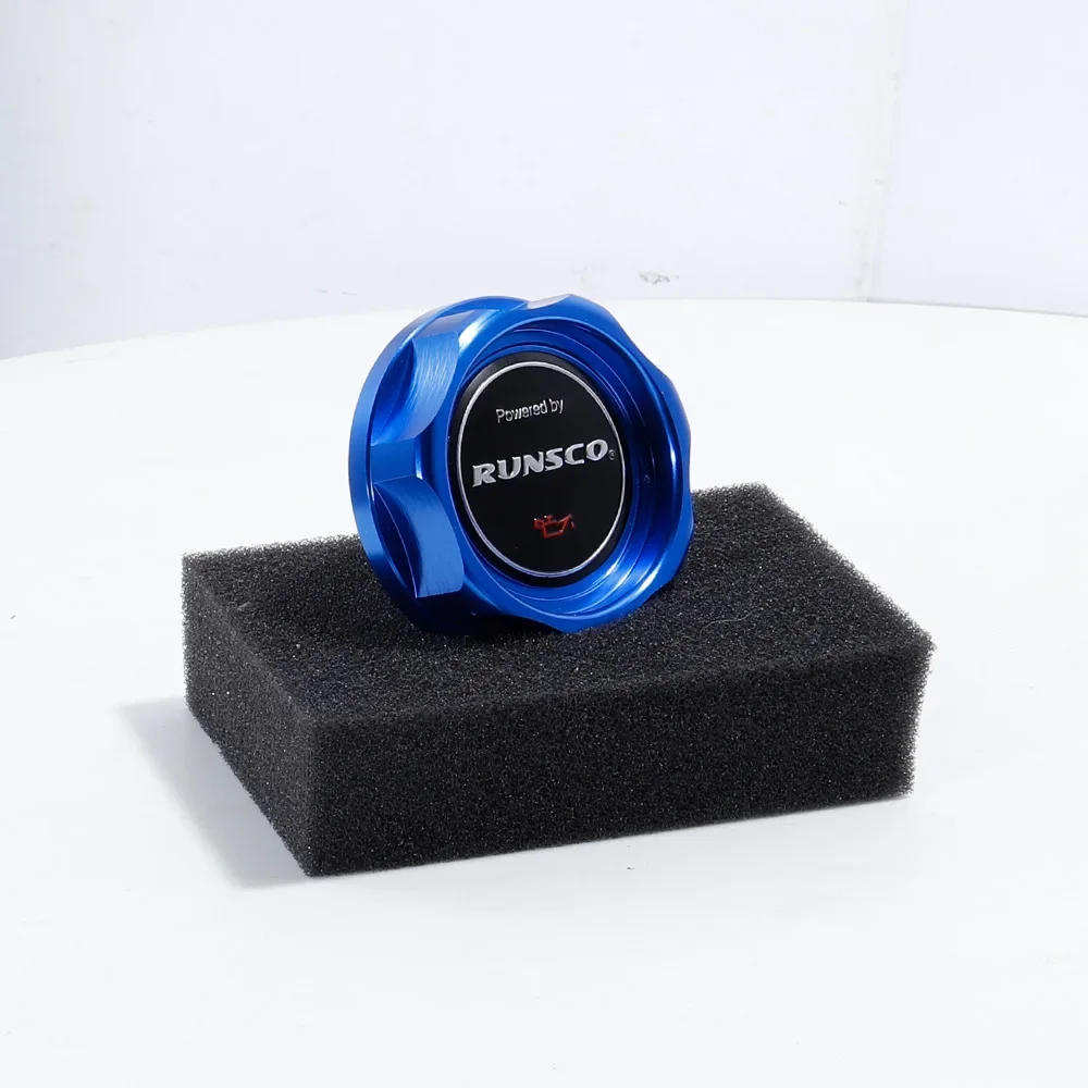 سيارة غطاء خزان الوقود النفط محرك ماكينة حشو غطاء الزيت لهوندا سيفيك D/B/H/K/F/L سلسلة غطاء نك الألومنيوم #6