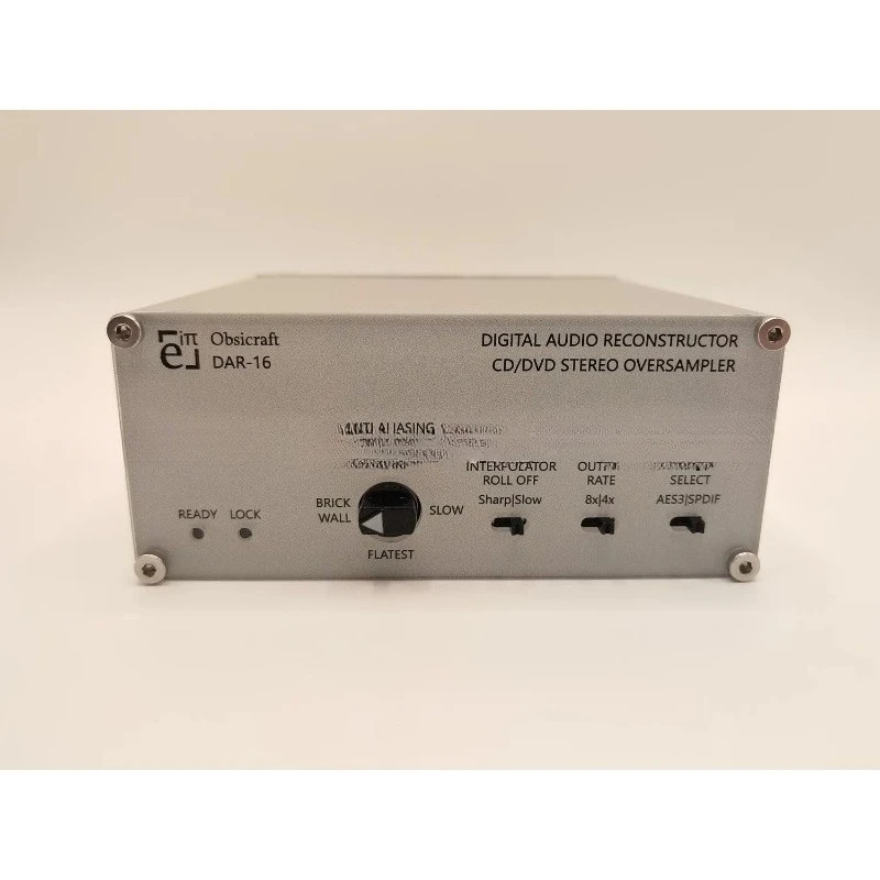 Obsicraft DAR16 CD upsampling 8x/4x oversampling DSP digital filter I2S 2nd PLL