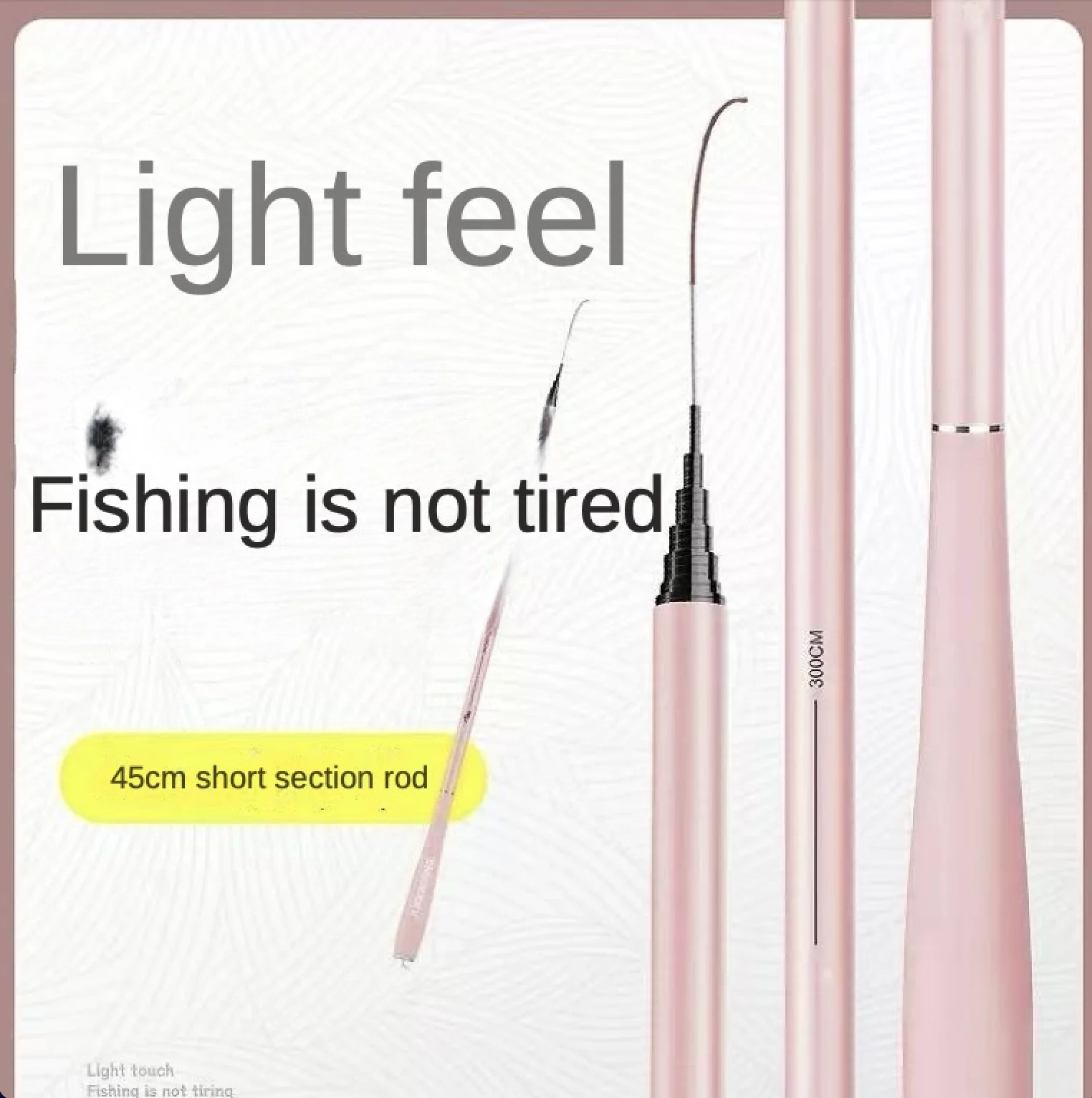 新型子供用釣竿 ショートセクション ストリームロッド 初心者向けエントリーレベルセット - ポータブル完成品-1.5m