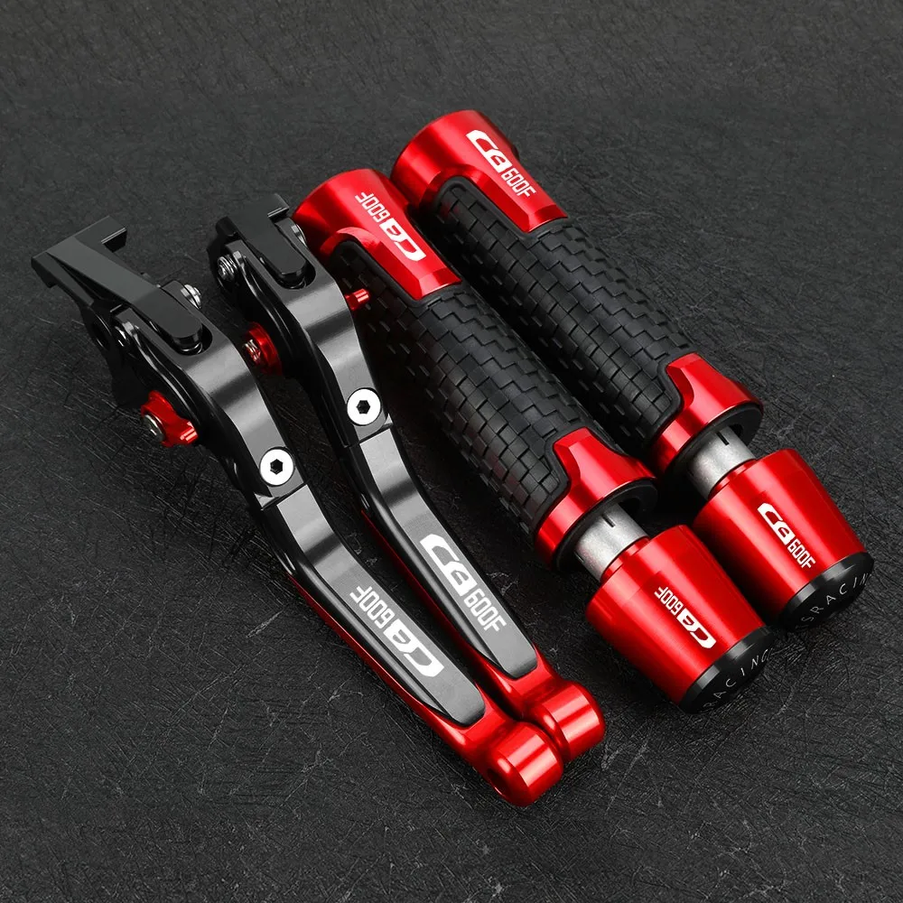 

Motorcycle Aluminum Brake Clutch Levers Handlebar Hand Grips ends For HONDA CB600F HORNET 1998 1999 2000 2001 2002 2003-2006