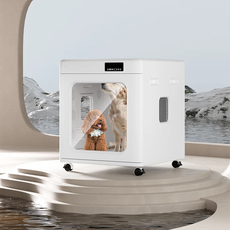 Silent Professional Easy to Clean Pet Dog Intelligent Sensor Dryer 200l Big Capacity Eco-friendly Abs 4-speed Smart Grooming ...