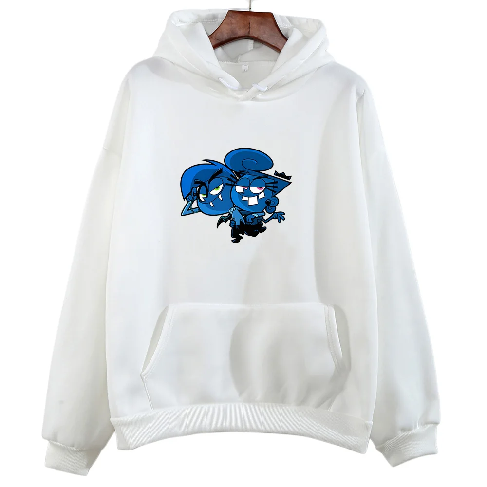 Japanese Anime Fairly OddParents Hooded With Hooded Cartoon Sweatshirt Funko Pop Fleece Comfortable Clothes Unisex Cute Hoody