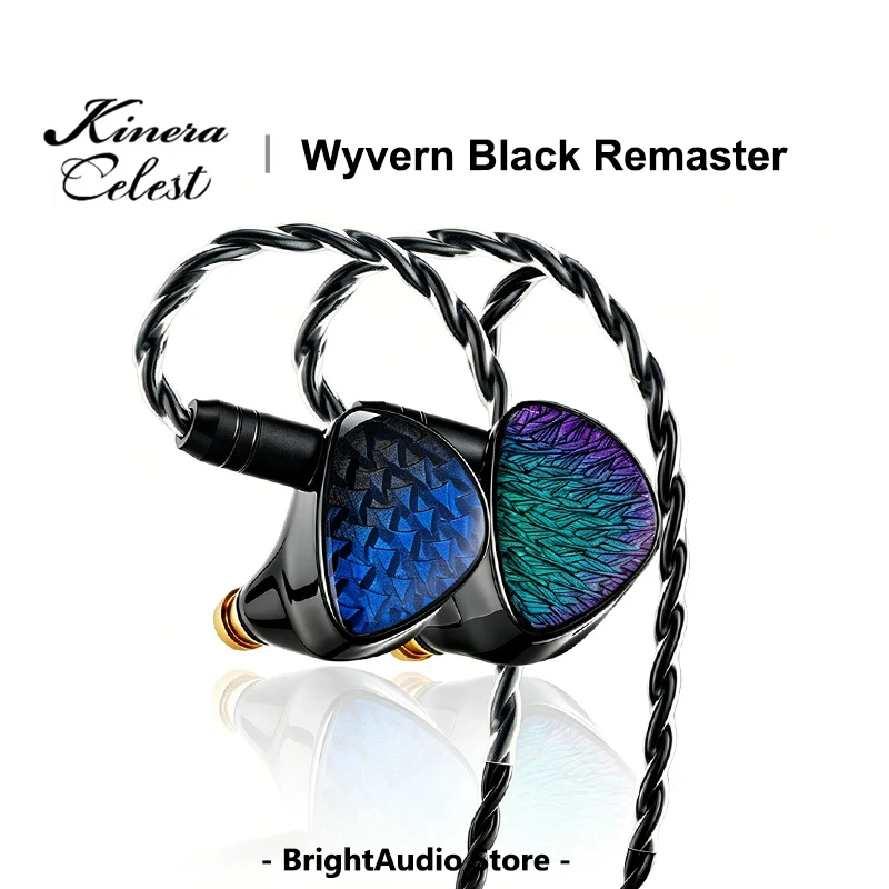 Kinera Celest Wyvern Black Remaster 1DD In-ear Earphone with 10mm