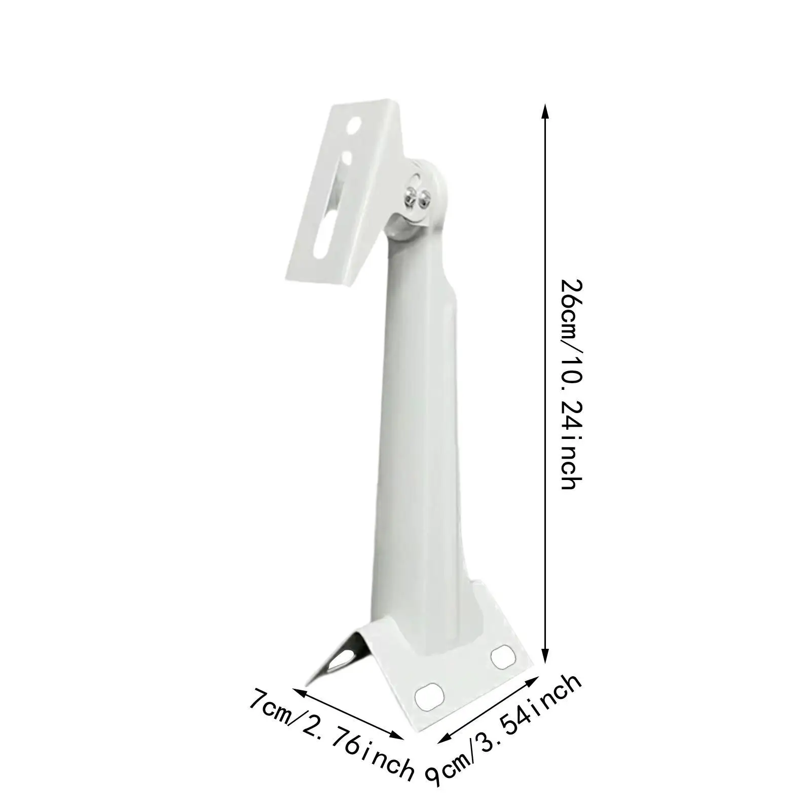 رأس منقار البط قابل للتعديل للكاميرا الأمنية ، مثبت على الحائط ، حامل السقف ، داخلي وخارجي