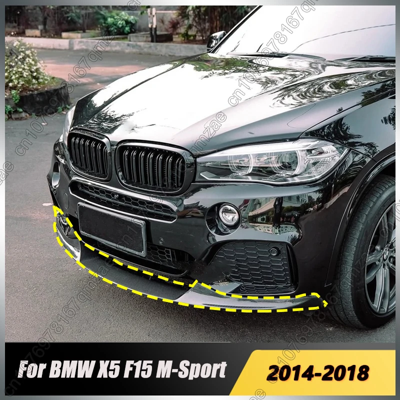 

Накладка на передний бампер в стиле MP для BMW X5 F15 M-Sport 25d 35i 35d 40e M50i M50d 2014-2018: Спойлер, сплиттер, канарды, диффузор, элементы обвеса