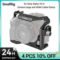 SmallRig Camera Cage Kit Only for Sony A7S III  / Alpha 7S III  / A7S III with Built-in NATO Rail & Cold Shoe Mount