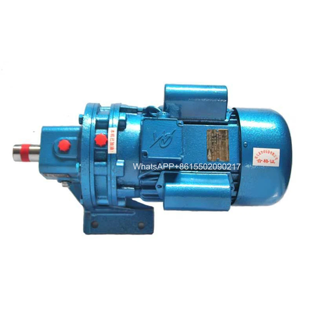 With single-phase motor/cycloid reducer/vertical stirring BWD horizontal reducer pendulum copper core