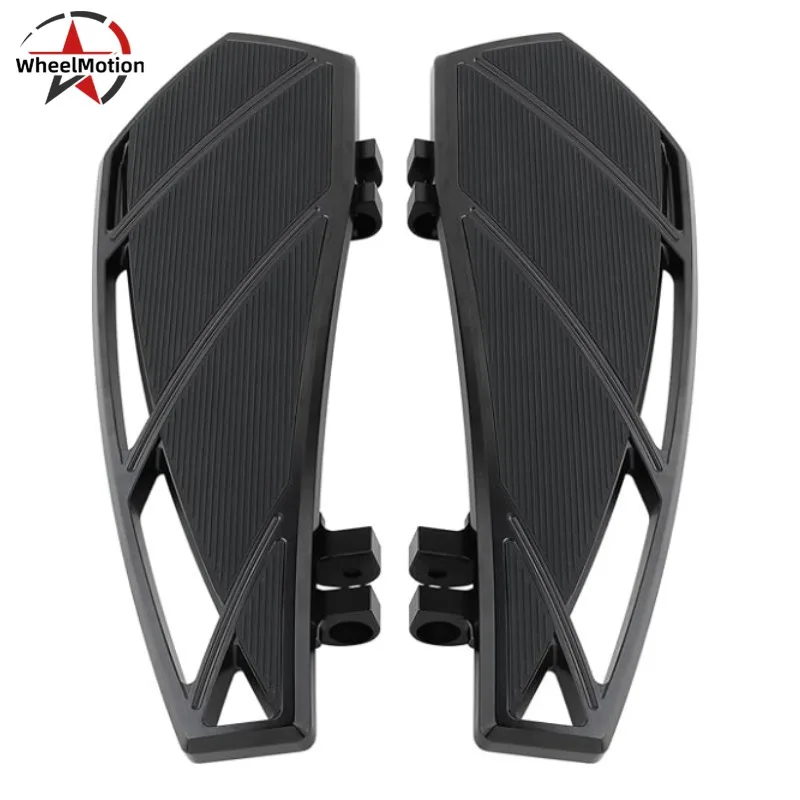 Footrest Pedal Motorcycle Floorboards for Harley Touring Road King Electra CVO Street Glide Softail FL Dyna