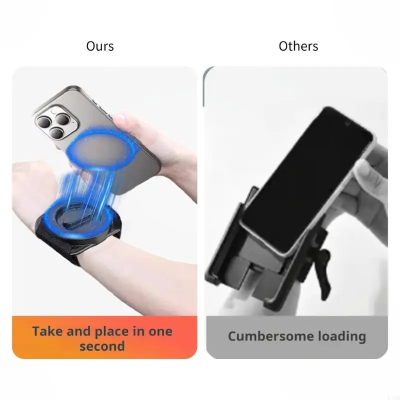 

Adjustable Armband For Running Cycling Holds 4.7 To 8 Screen Gadgets Stable comfortable Design Without Hands F19E