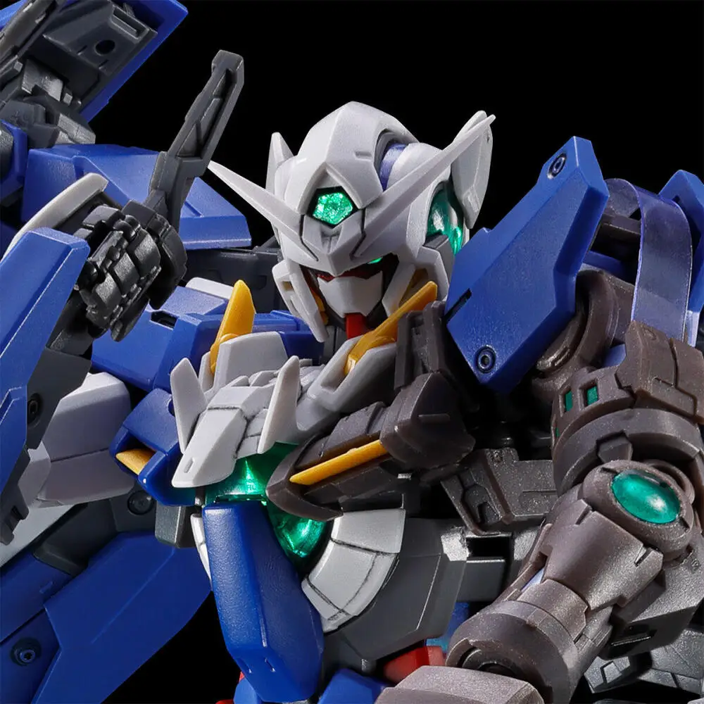 Hot Sale In Stock Bandai REAL GRADE Kidou Senshi Gundam 00 GN-001REIV Gundam Exia Repair IV Figure Anime Action Model Gift