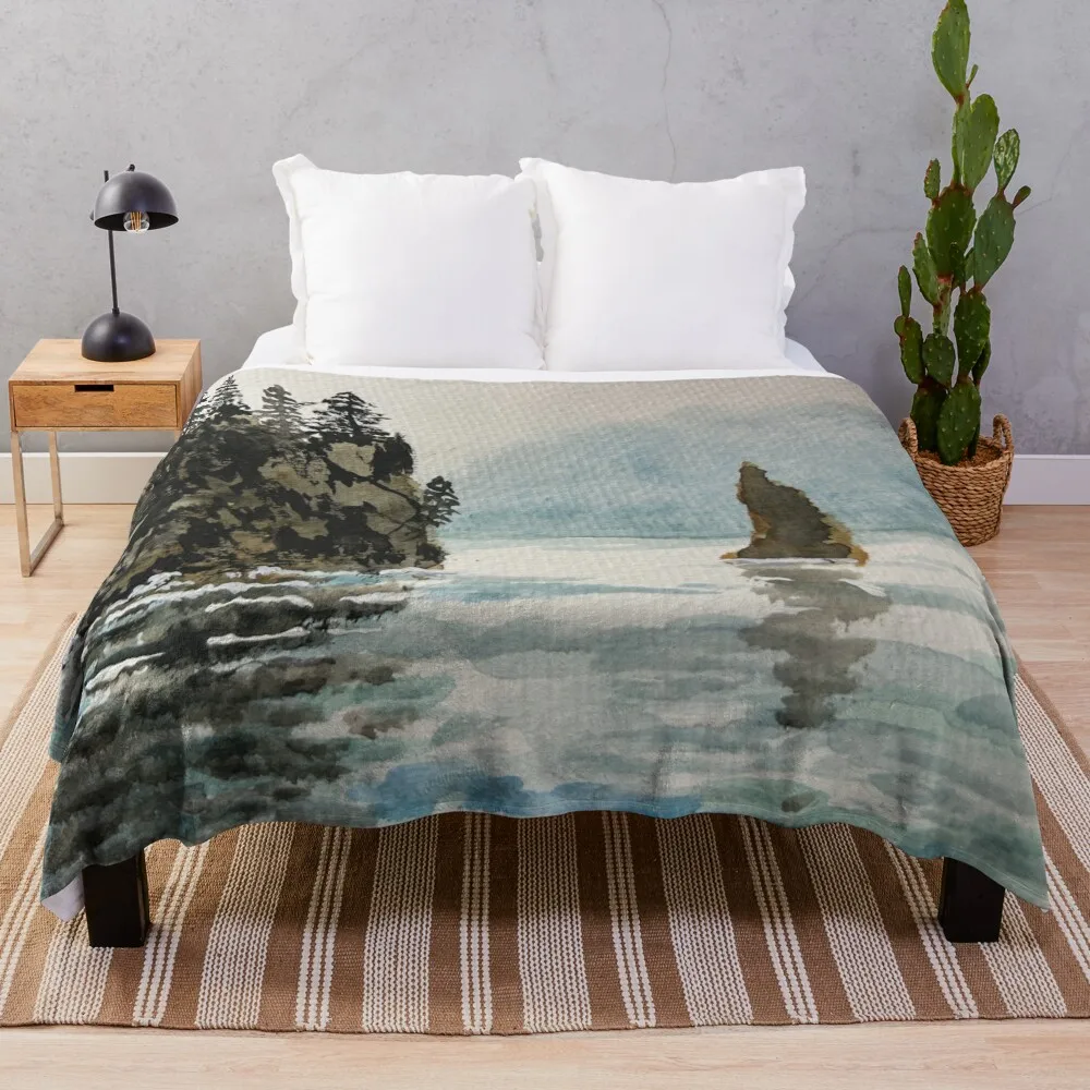 Kenai Fjords National Park, Alaska Throw Blanket Bed covers Cute Blankets Sofas Of Decoration Plaid on the sofa Blankets