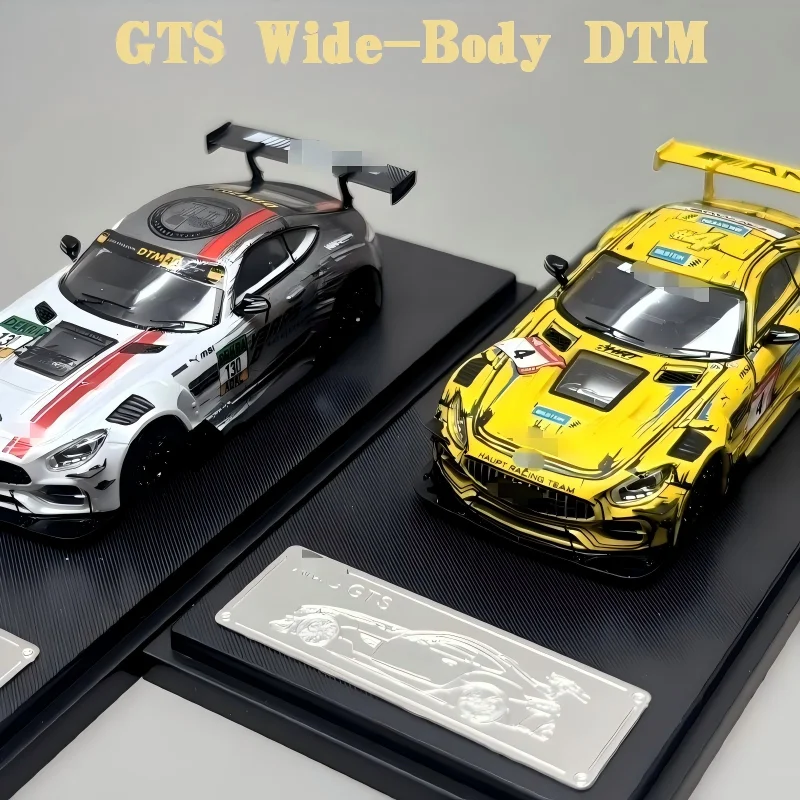 RM 1/64 GTS Wide-Body DTM Alloy Motor Vehicle Toy Die-casting Metal Model Collection Gifts Boy Gift