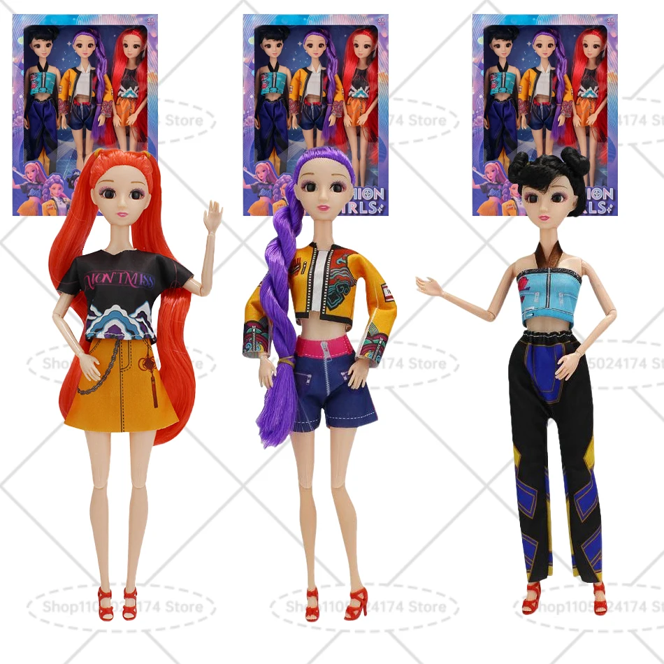 2025 أنيمي جديد KPop شيطان الصيادين muñeca فينيلو juguete رومي ميرا زوي شخصية فينيلو ماسكارا estatuilla ريجالو دي كومبليانوس