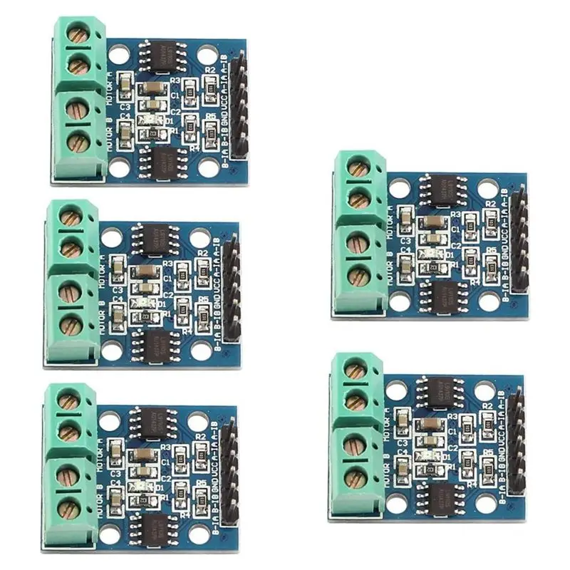 Superior-5Pcs L9110S 2 Channels DC Stepper Motor Dual Motor Driver Module Controller Board For Arduino