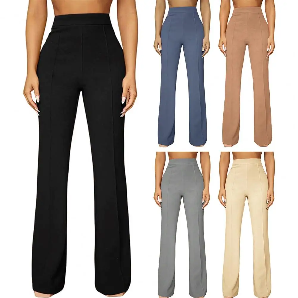 2026 Nuovi leggings per le donne Vita alta V Cross Bootcut Bell Bottoms Pantaloni da yoga per il controllo della pancia Pantaloni da pendolarismo aziendale
