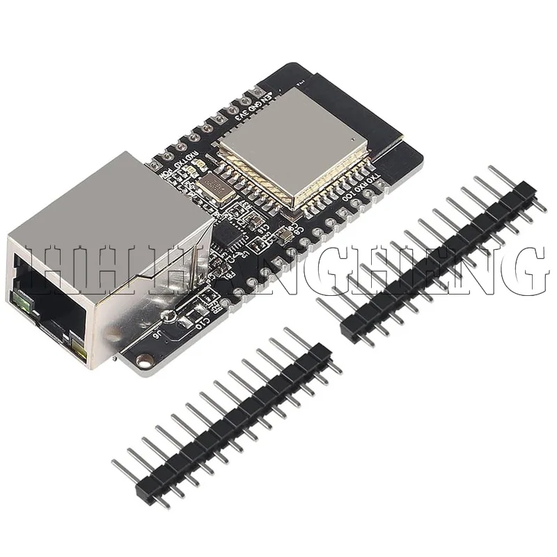 10-1 SZT. WT32-ETH01 Wbudowany Moduł Sieciowy z Portem Szeregowym Ethernet Bluetooth-kompatybilny WIFI Combo Gateway MCU ESP32 Bezprzewodowy — zdjęcie produktu 2