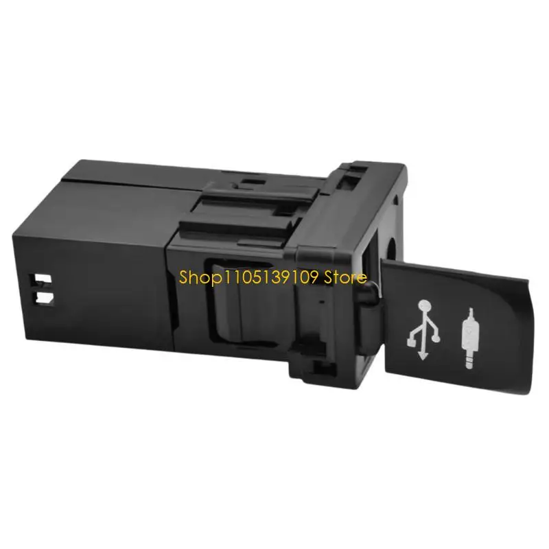 محول مقبس منفذ USB أساسي للسيارة 86190-0R010 86190-52060 55434-02220، ميزة الشحن السريع، لا يتطلب أدوات #1