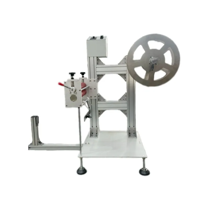 Pneumatic mechanical punch machine modification and installation of stamping feeder conveyor belt
