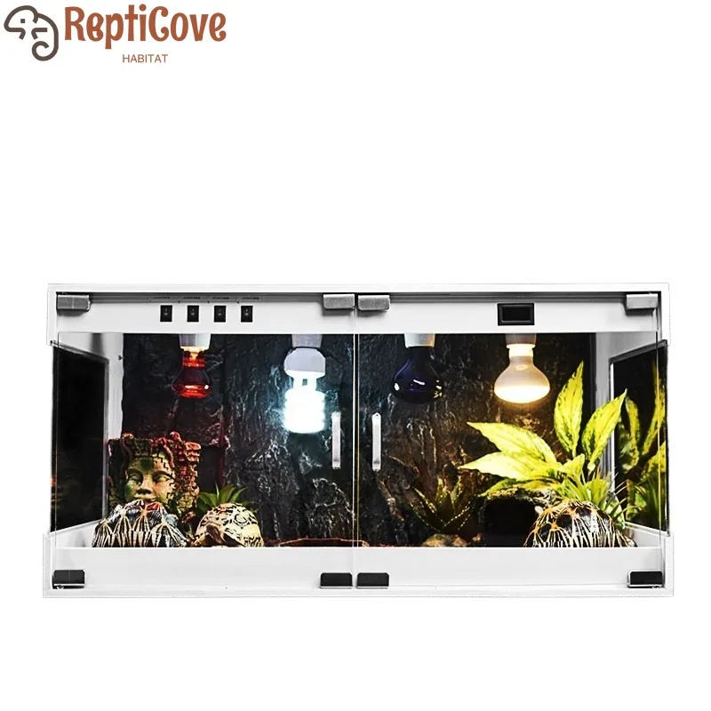 

Коробка для разведения рептилий с ПВХ-изоляцией для черепах, змей, ежей, ящериц, скорпионов, для кормления и содержания, для лазания