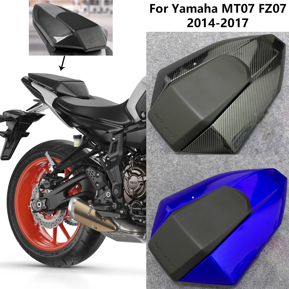

Fit For YAMAHA MT-07 FZ-07 MT07 FZ07 MT FZ07 2014-2017 Motorcycle Rear Seat Cover Cowl Pillion Fairing Passenger Tail Back Cover