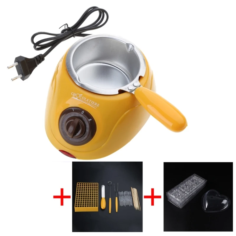 220 فولت فرن صهر الشوكولاتة مجموعات التدفئة الكهربائية وعاء صهر المعادن A6HB
