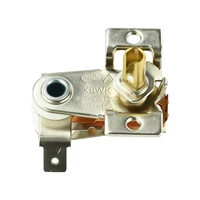AC 250V 16A ajustable 240 Celsius interruptor de Control de temperatura termostato de calefacción bimetálico interruptor de temperatura
