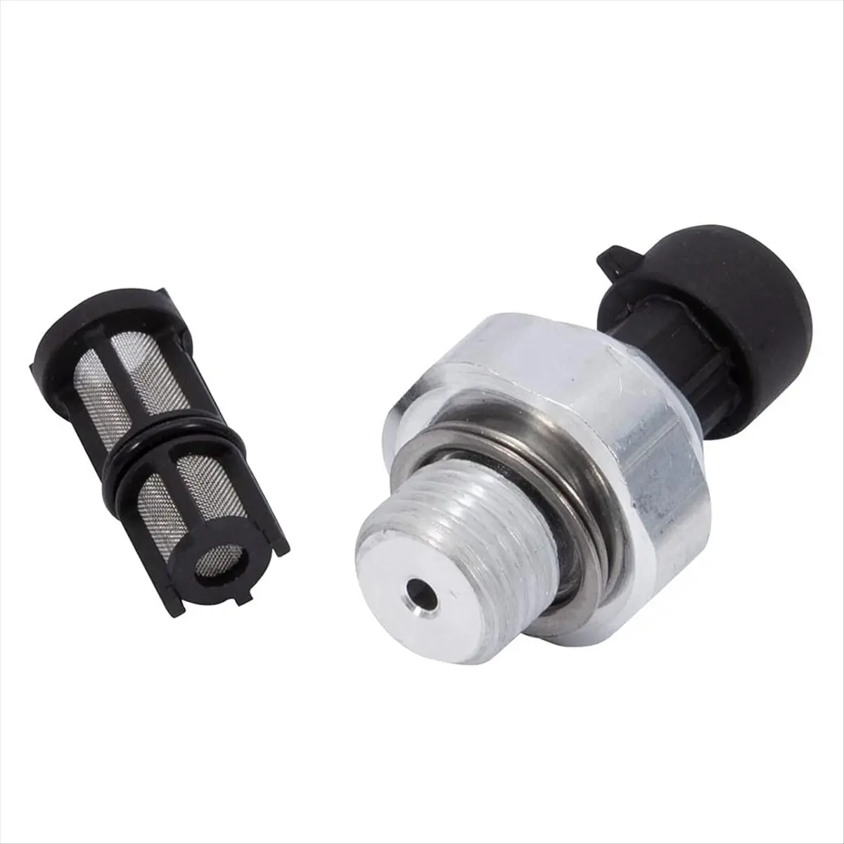 A45I 12677836 Oil Pressure Sensor Switch/with Screen Filter D1846, Engine Oil Pressure Sensor with Filter 917-143