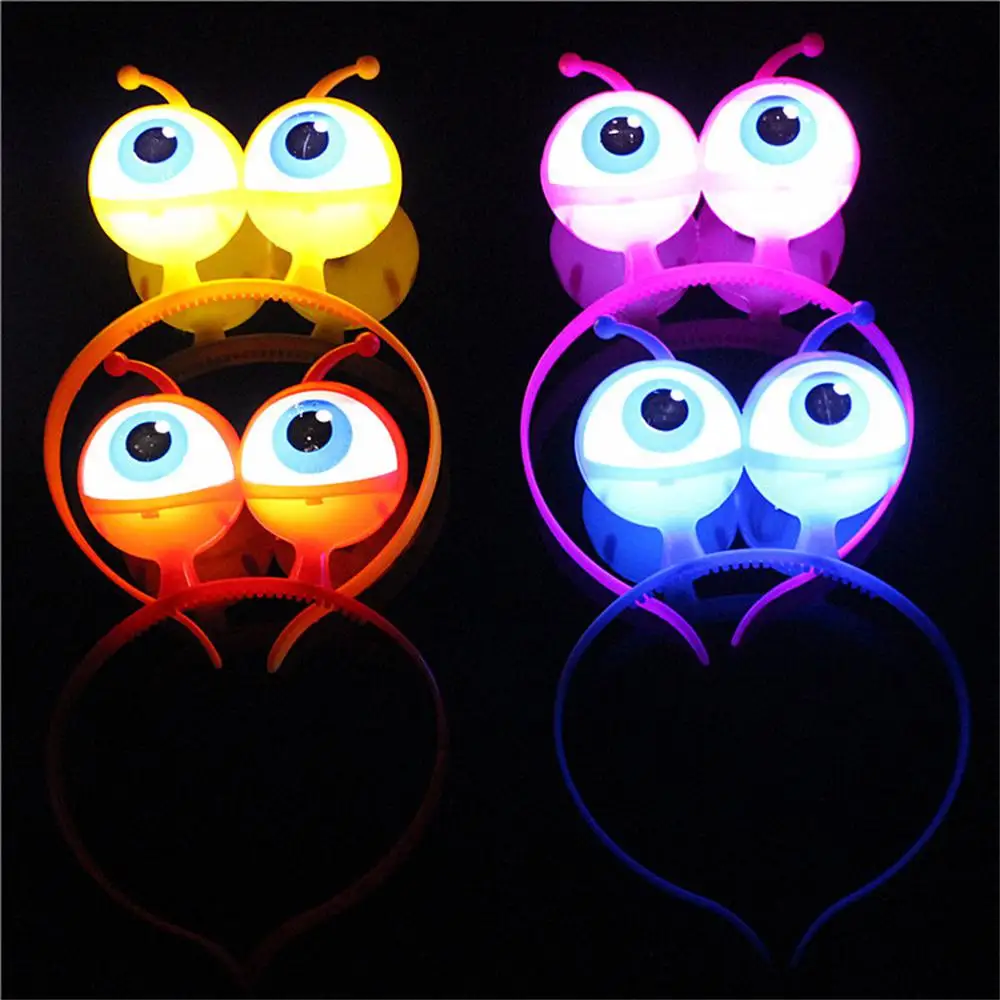 2/3PCS Glow Headband Can Be Used Repeatedly Simple And Delicate Halloween Creative Little Monster Home Supplies