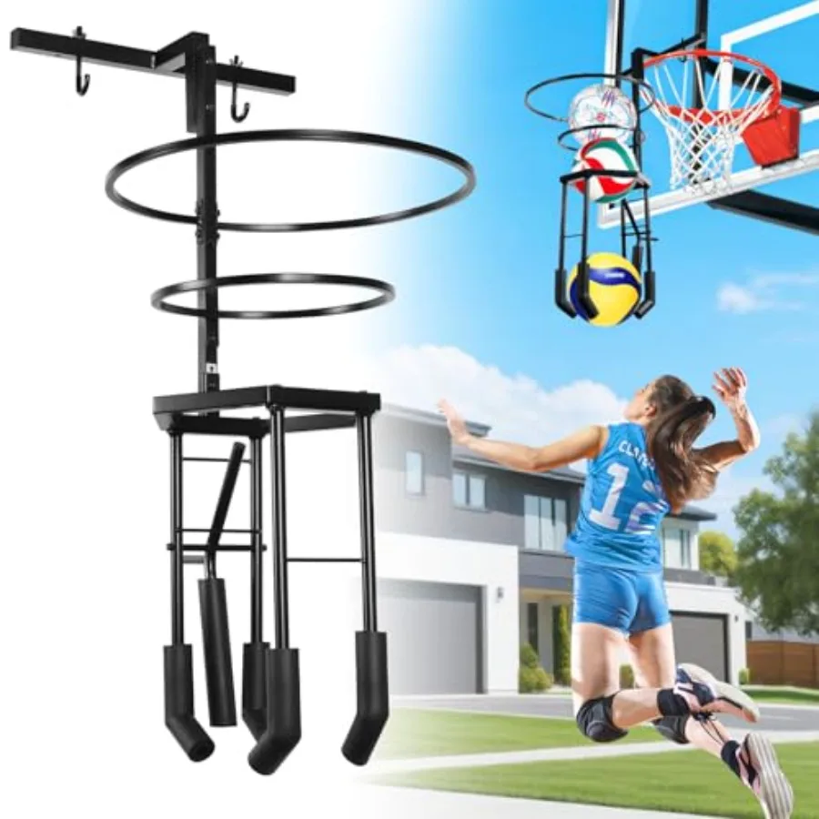 

Multi-functional Automatic Volleyball Training Equipment Aid Volleyball Spike Serve Trainer for Volleyball Hitting Trainer Heig