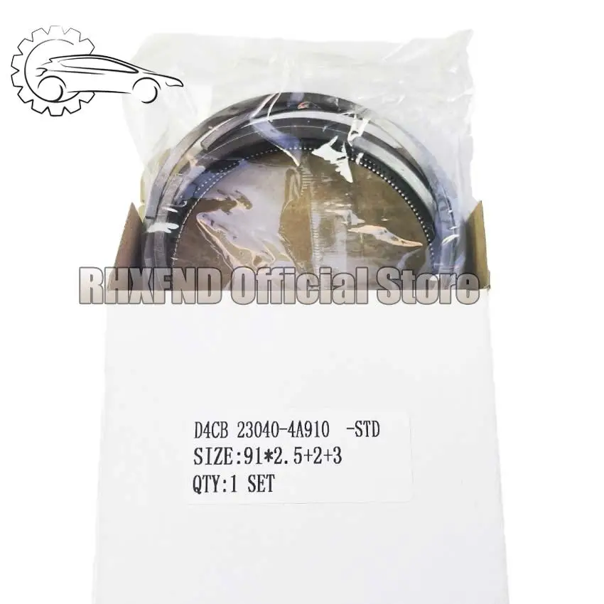 23040-4A910 diesel engine D4CB piston ring suitable for Hyundai H1 H200 Starex P-orter 2.5 or Kia Sorento view 2